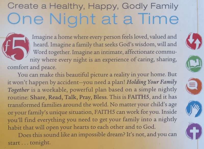 Holding Your Family Together: 5 Simple Steps to Help Bring Your Family Closer to God and Each Oth...