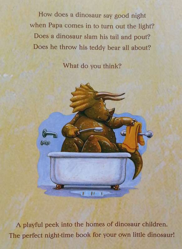 How do Dinosaurs Say Good Night? | Jane Yolen & Mark Teague