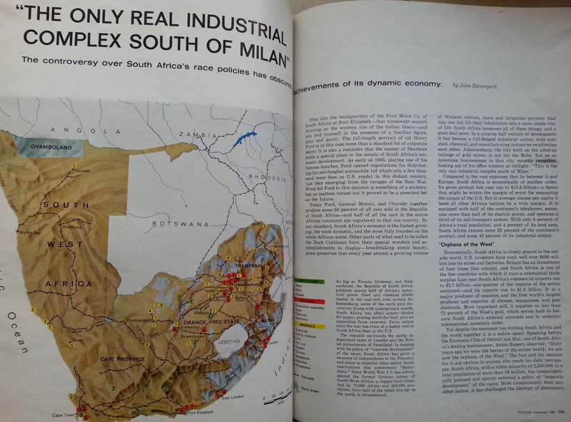 South Africa: The Only Rear Industrial Complex South of Milan (Rebound Article from Fortune, Dece...