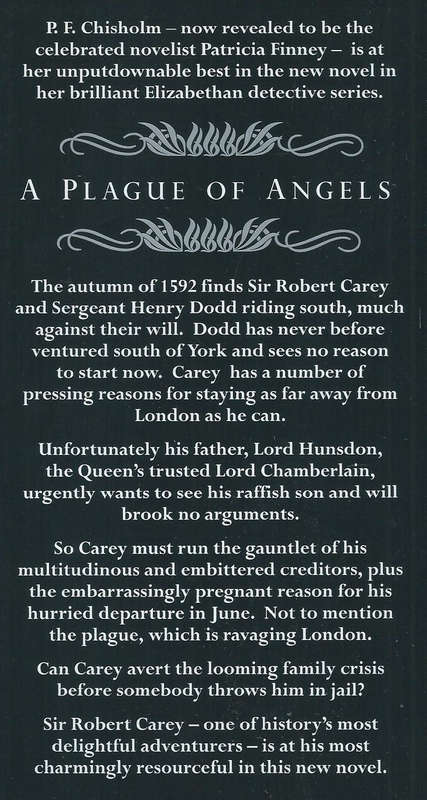 A Plague of Angels | Patricia Finney writing as P. F. Chisholm