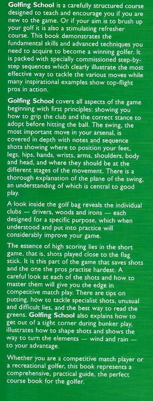 Golfing school | Eddie Birchennough