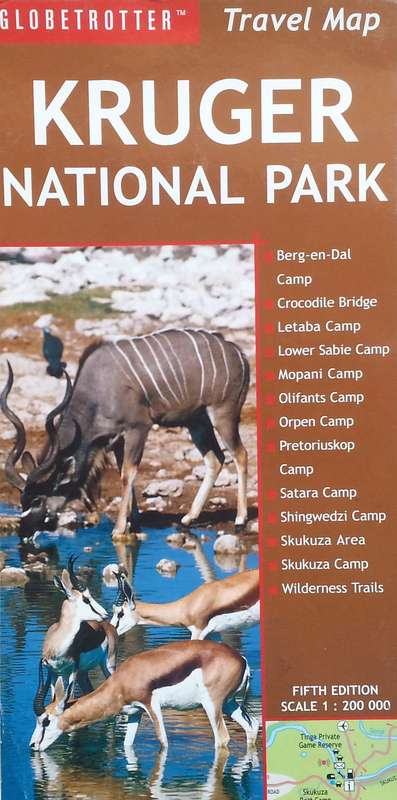 Kruger National Park Travel Map
