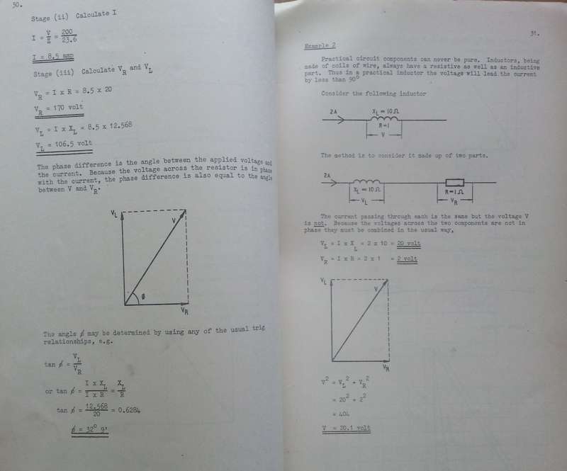 Problems and Worked Examples in A.C. Circuits