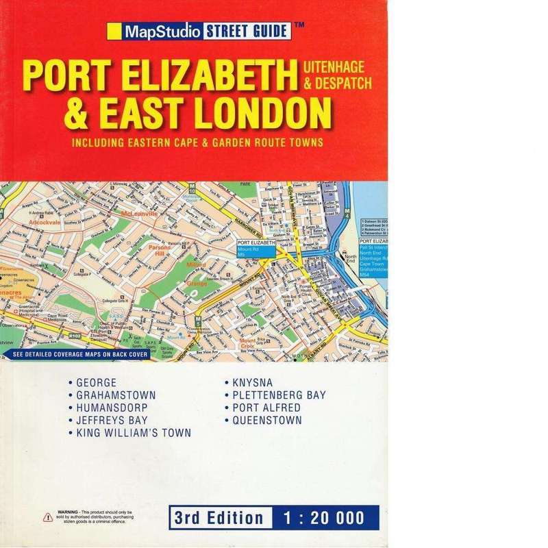 Port Elizabeth & East London Street Guide | Map Studio