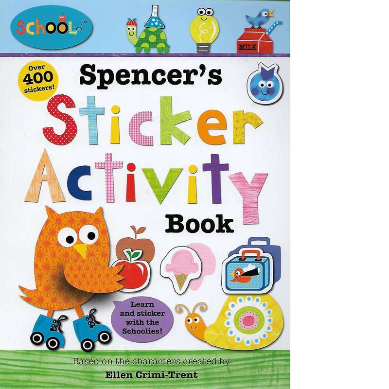 Spencer's Sticker Activity Book | Ellen Crimi-Trent