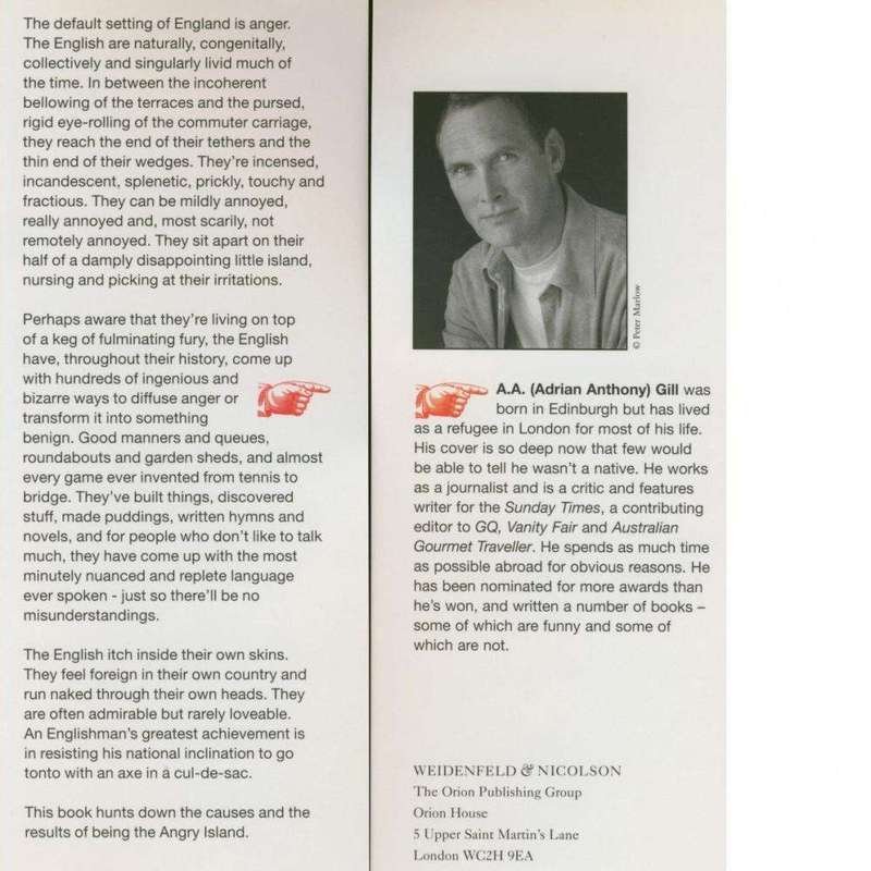 The Angry Island | A.A. Gill