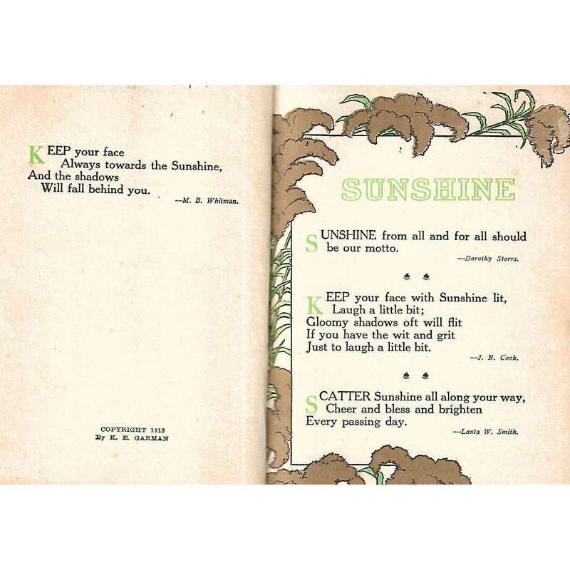 A Book of Sunshine: To Make the Way Brighter