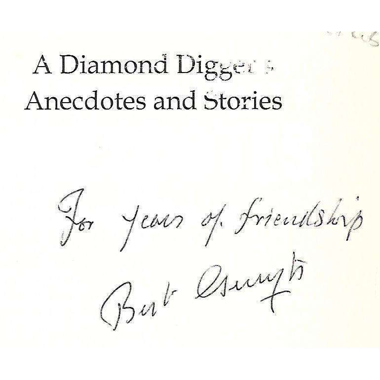 A Diamond Digger's Anecdotes and Stories (Inscribed by Author) | Bert Gerryts
