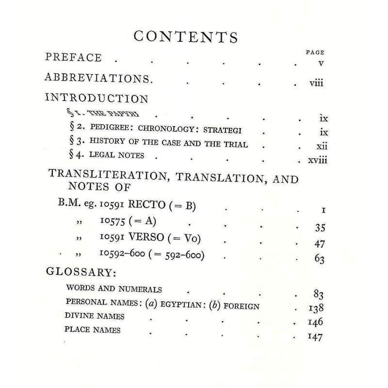 A Family Archive from Siut from Papyri in the British Museum (Text Volume) | Sir Herbert Thompson...