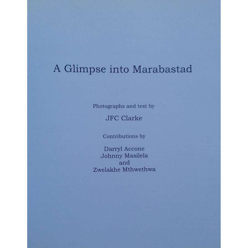A Glimpse into Marabastad | J. F. C. Clarke