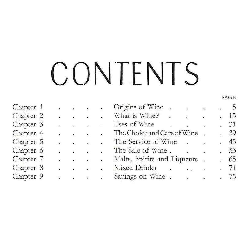 A Handbook on Wine for Retail Licensees