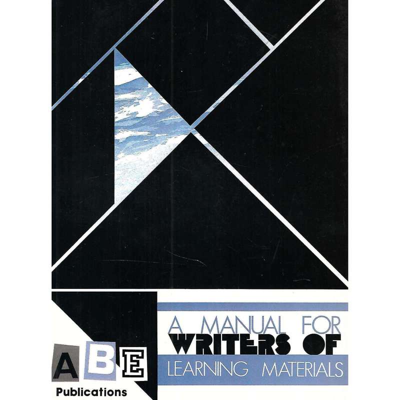 A Manual for Writers of Learning Materials | Barbara Hutton
