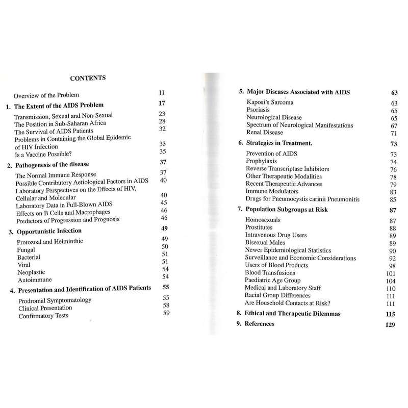 A Second Look at AIDS: An Updated Review with Abstracts of Some of the Relevant Literature | Sydn...