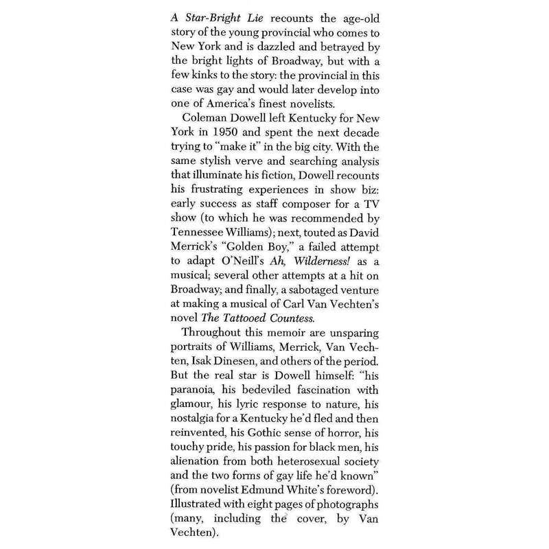 A Star-Bright Lie | Coleman Dowell