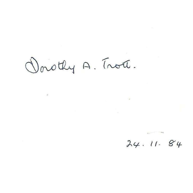 A Tapestry of Life (Signed by Author) | Dorothy A. Trott