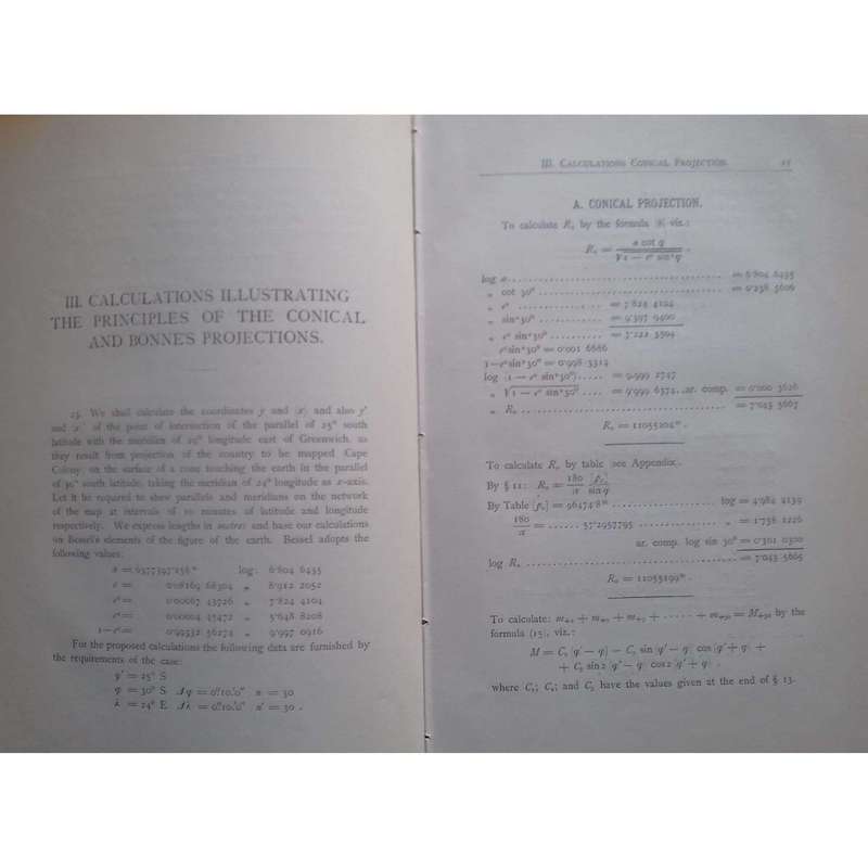 A Treatise on Map-Projections | C. L. H. Max Jurisch