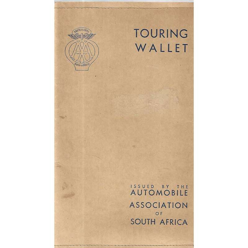AA Appointed List Of Hotels, Garages, Service Garages and AA Agents and Amendment List (In Tourin...