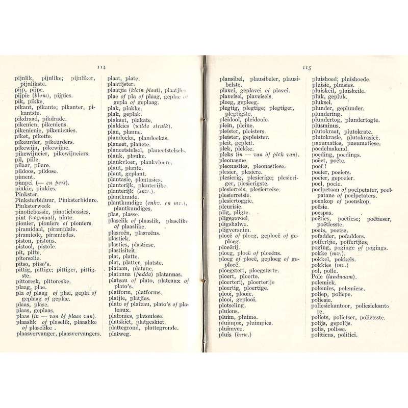 Afrikaanse Woordelys en Spelreels | T. H. le Roux, D. F. Malherbe & Johannes J. Smith