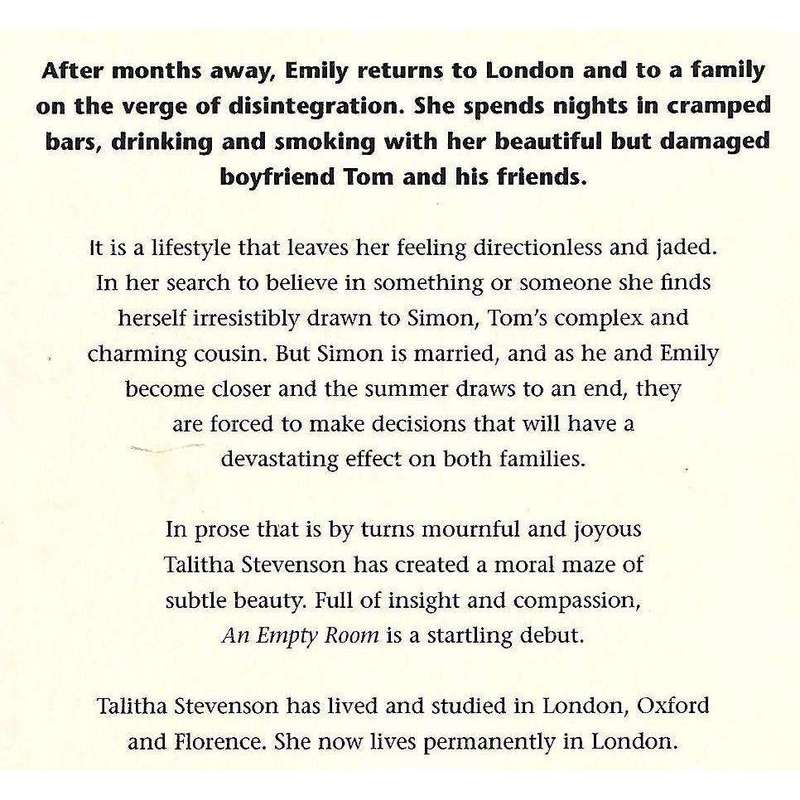 An Empty Room (Uncorrected Proof) | Talitha Stevenson
