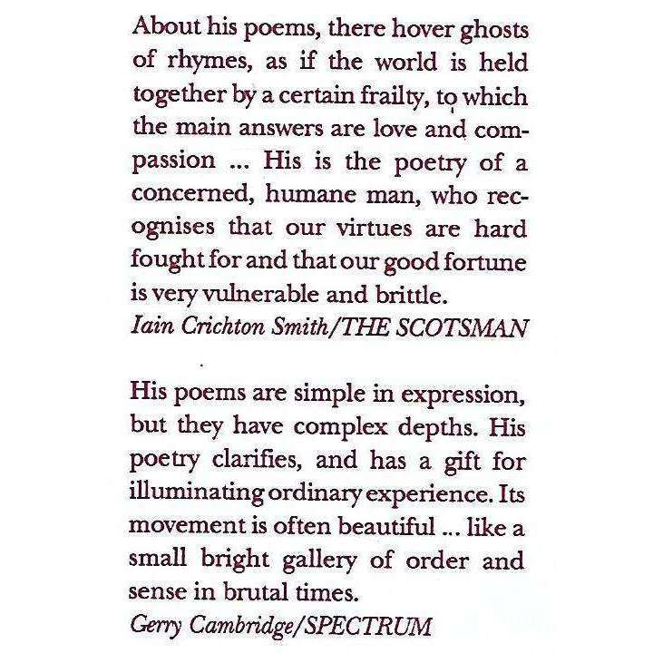 At the Aviary (Inscribed by Author) | Stewart Conn