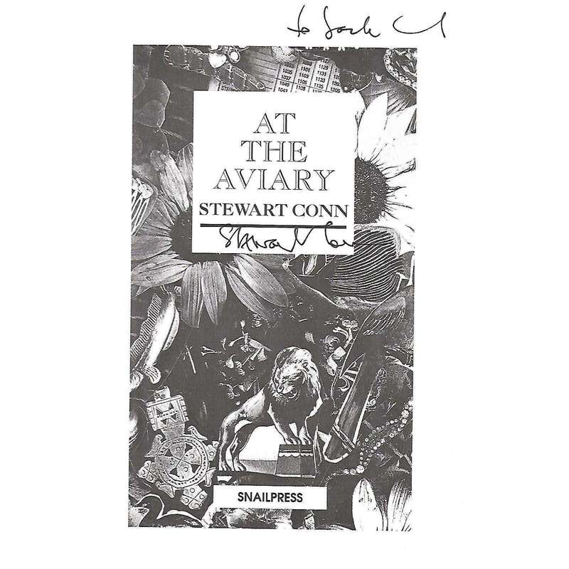 At the Aviary (Inscribed by Author) | Stewart Conn