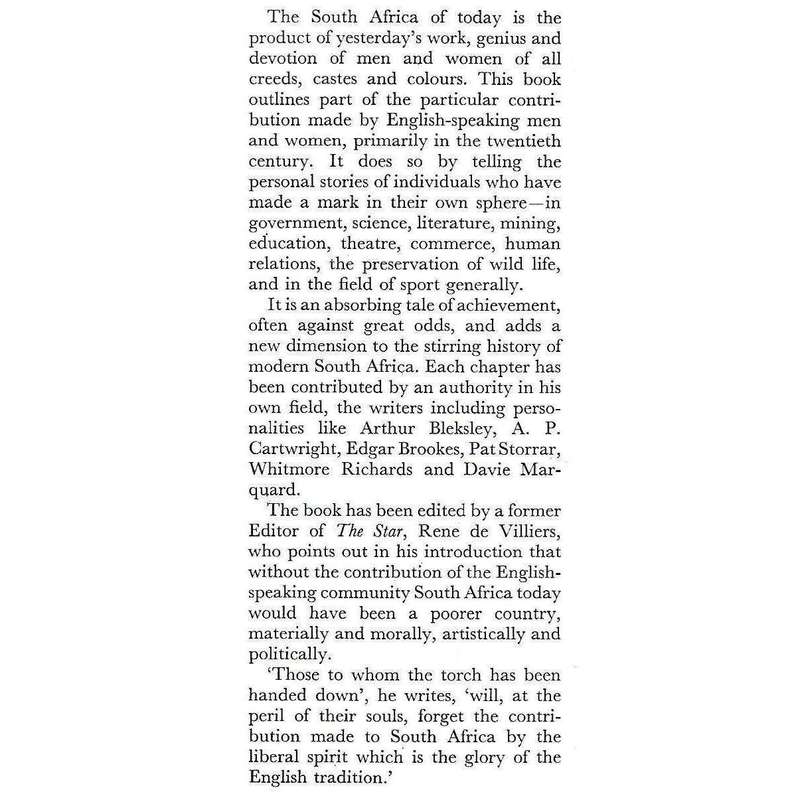 Better Than They Knew (Inscribed by Editor) | R. M. de Villers (Ed.)