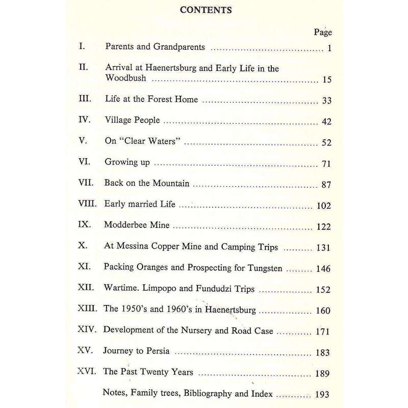 Between Woodbush and Wolkberg: Googoo Thompson's Story | B. Wongtschowski