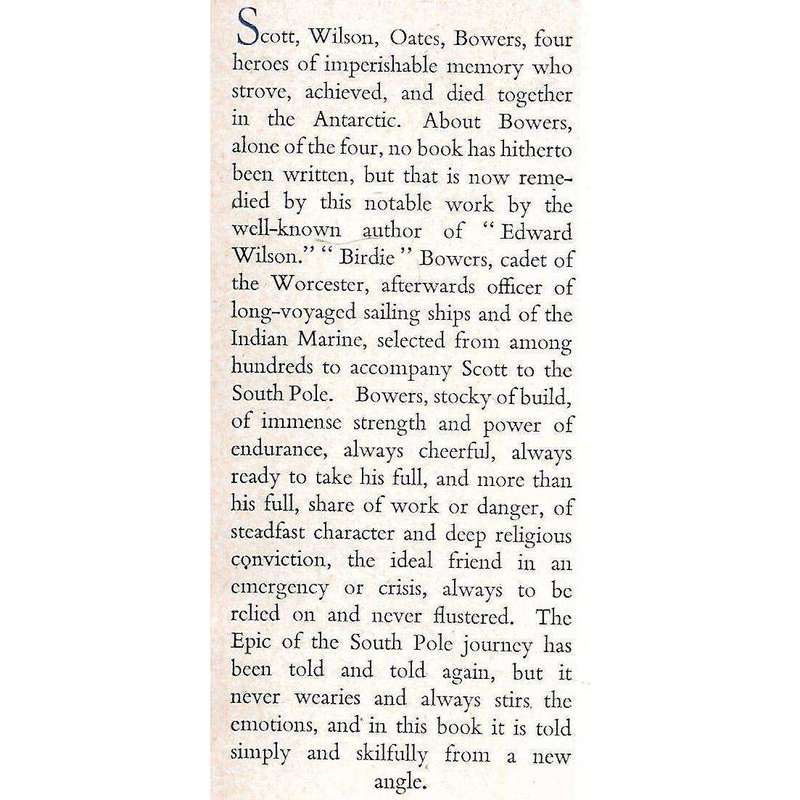 'Birdie' Bowers of the Antarctic | George Seaver