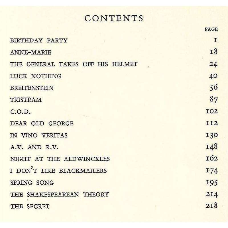 Birthday Party, and Other Stories (First Edition, 1949) | A. A. Milne