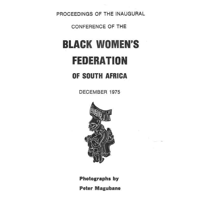 Black Women's Federation: Conference, December 1975