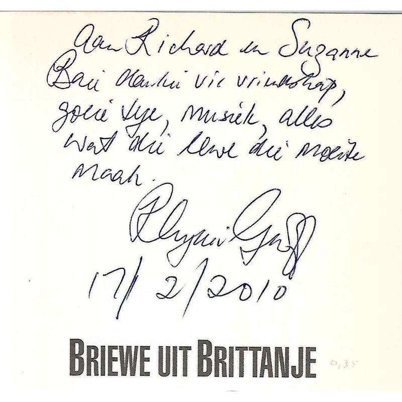 Briewe uit Brittanje, 2005-2009 (Inscribed by Author) | Rhynie Greeff