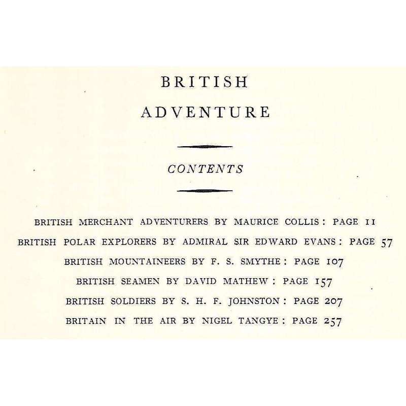 British Adventure | W. J. Turner (Ed.)