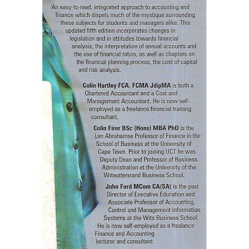 Business Accounting and Finance for Managers (5th Edition) | C. F. Hartley, et al.