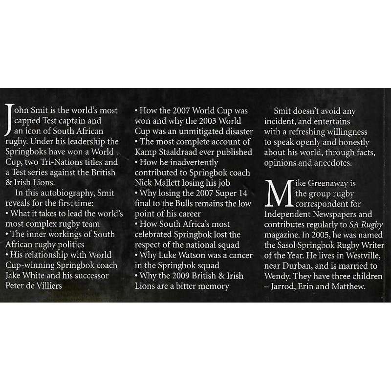Captain in the Cauldron (Inscribed by John Smit) | John Smit and Mike Greenaway