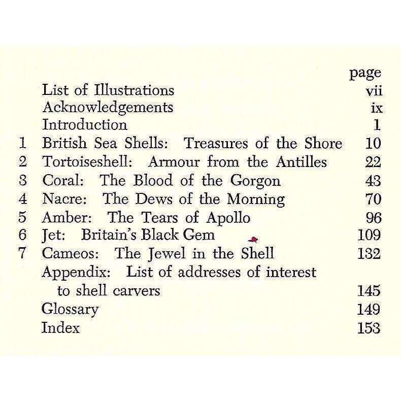 Carving Shells and Cameos, and Other Marine Products | Carson I. A. Ritchie