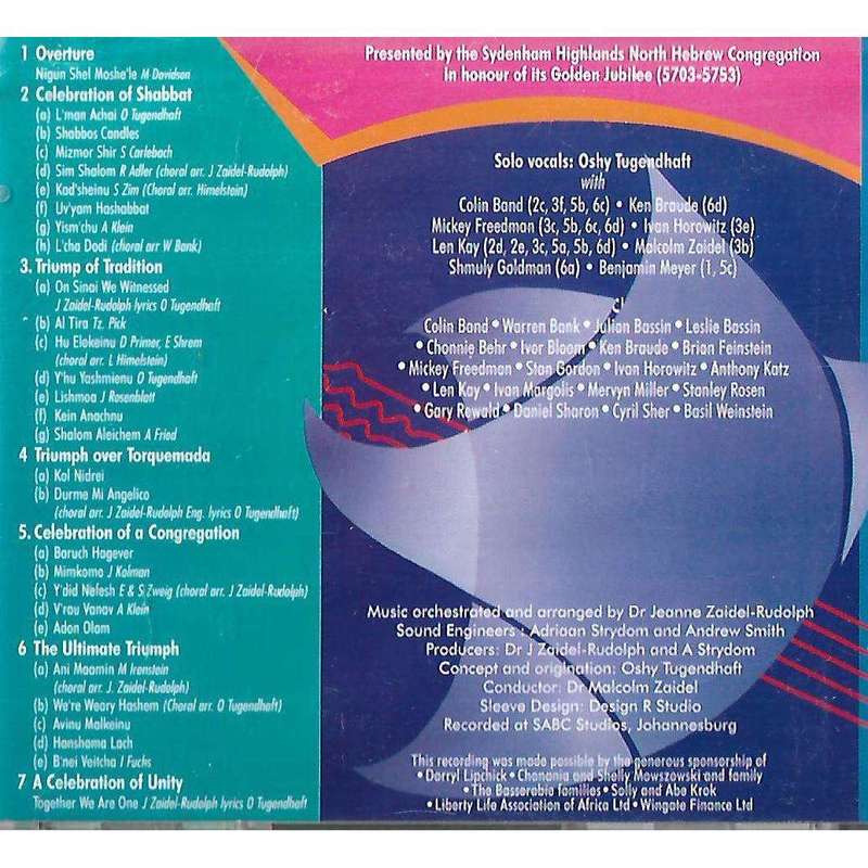 Celebration! Triumph of a Nation (Oshy Tudendhaft and The Sydenham Choir, Audio CD)