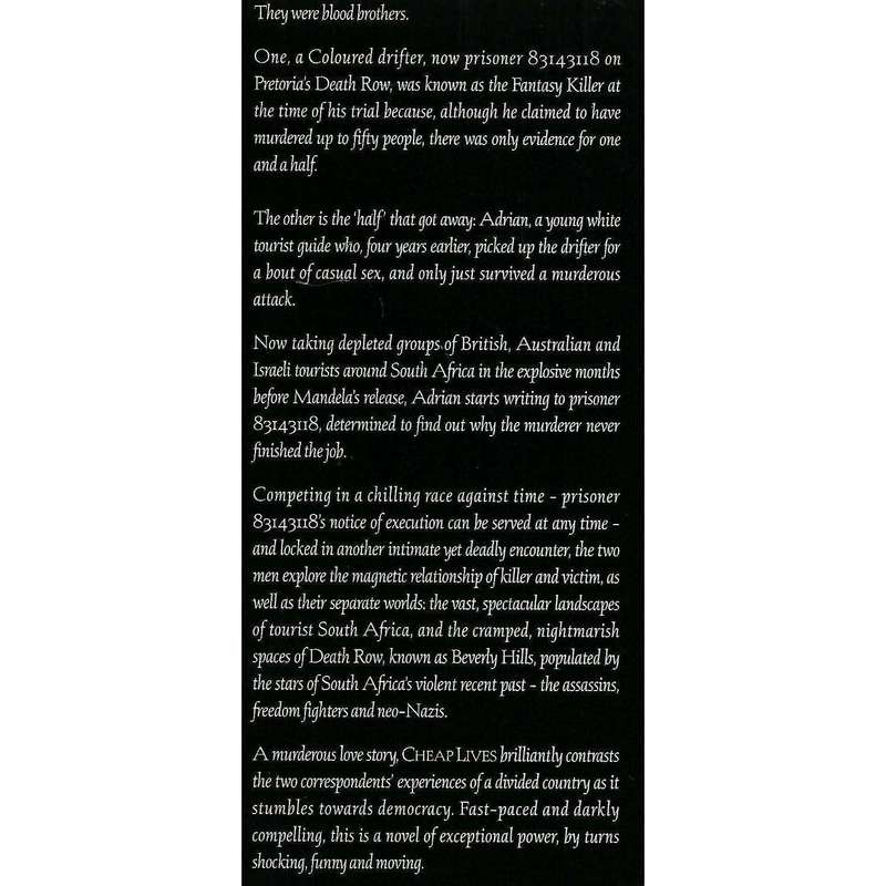 Cheap Lives (Inscribed by Author) | Anthony Sher