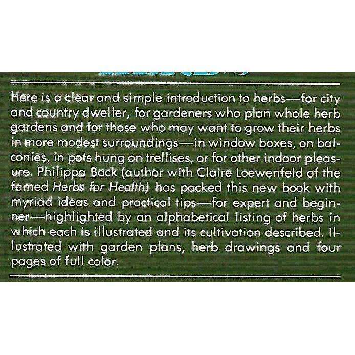 Choosing, Planting & Cultivating Herbs | Philippa Back