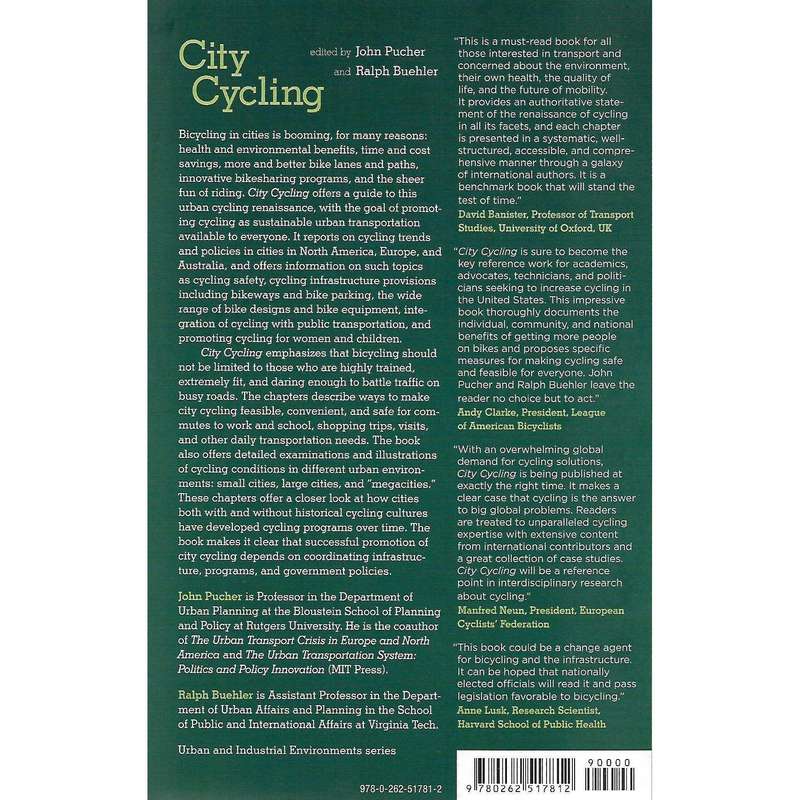 City Cycling | John Pucher and Ralph Buehler (Eds.)