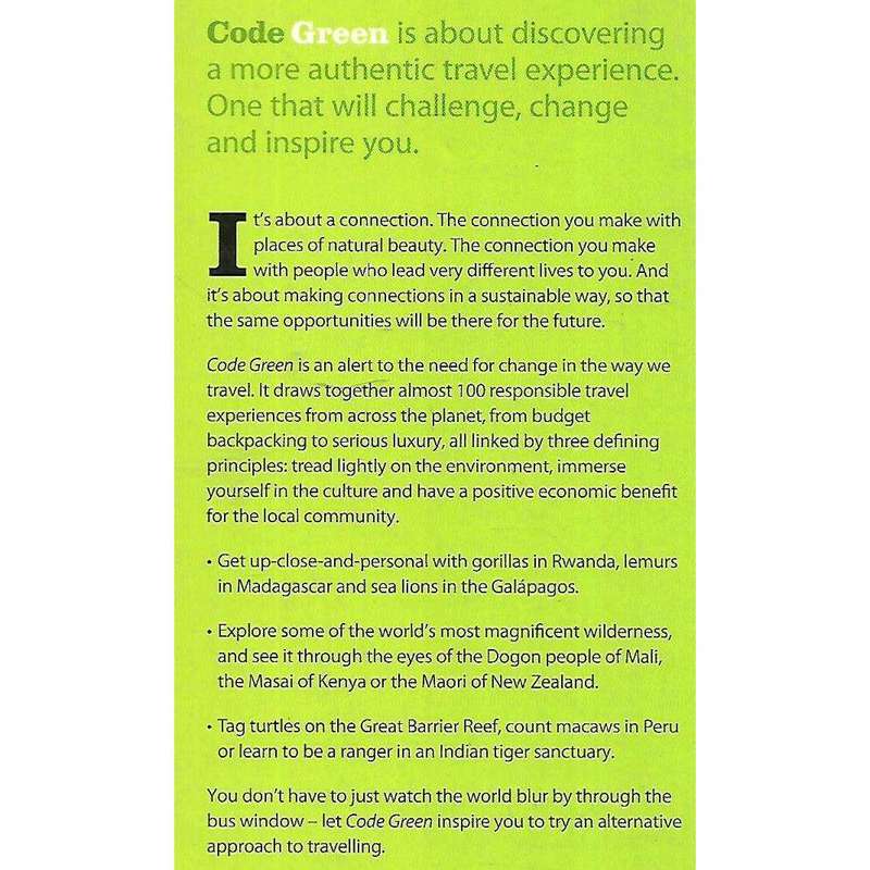 Code Green: Experiences of a Lifetime | Kerry Lorimer