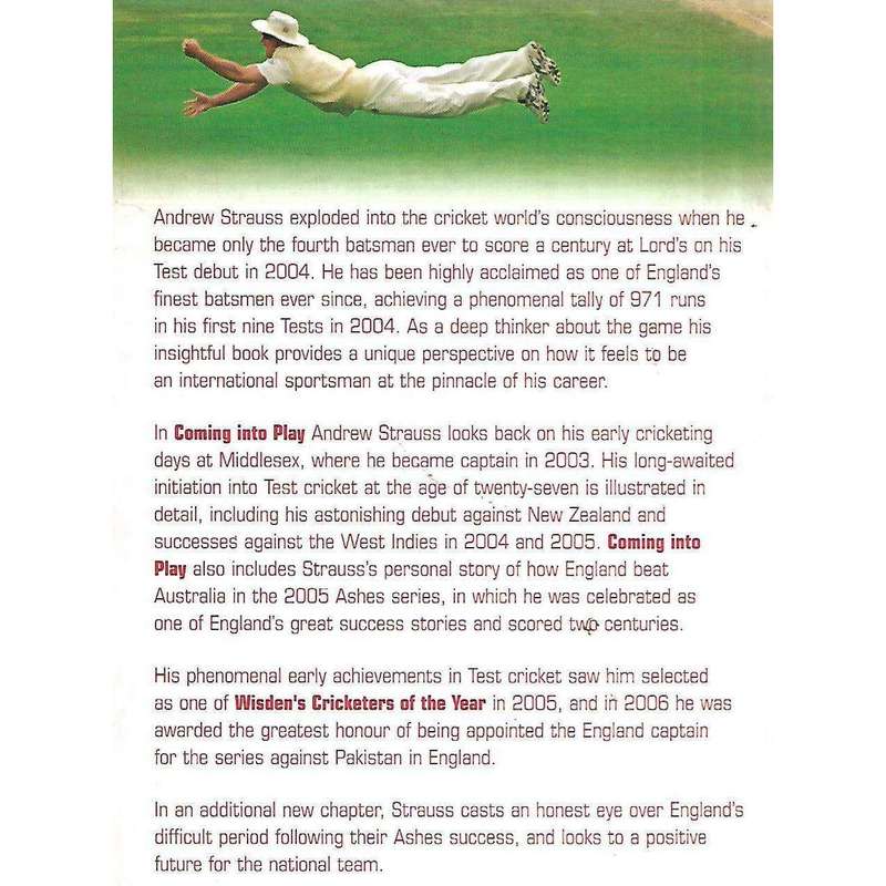 Coming Into Play: My Life in Test Cricket | Andrew Strauss