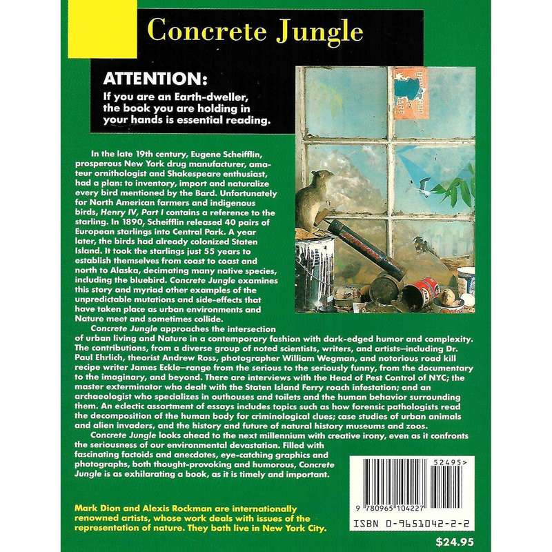 Concrete Jungle: A Pop Media Investigation of Death and Survival in Urban Ecosystems | Mark Dion ...