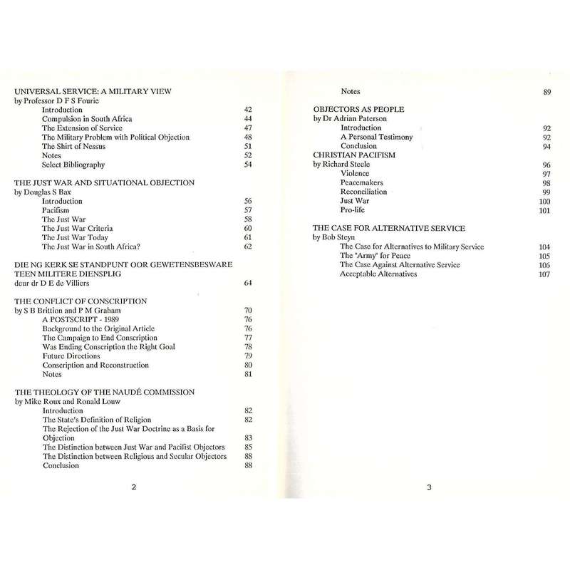 Conscientious Objections: Occasional Paper No. 8 (Second Edition)