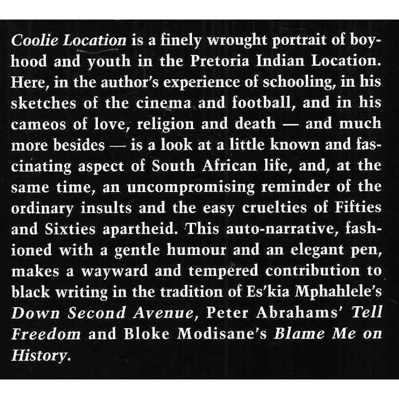 Coolie Location (Inscribed by Author) | Jay Naidoo