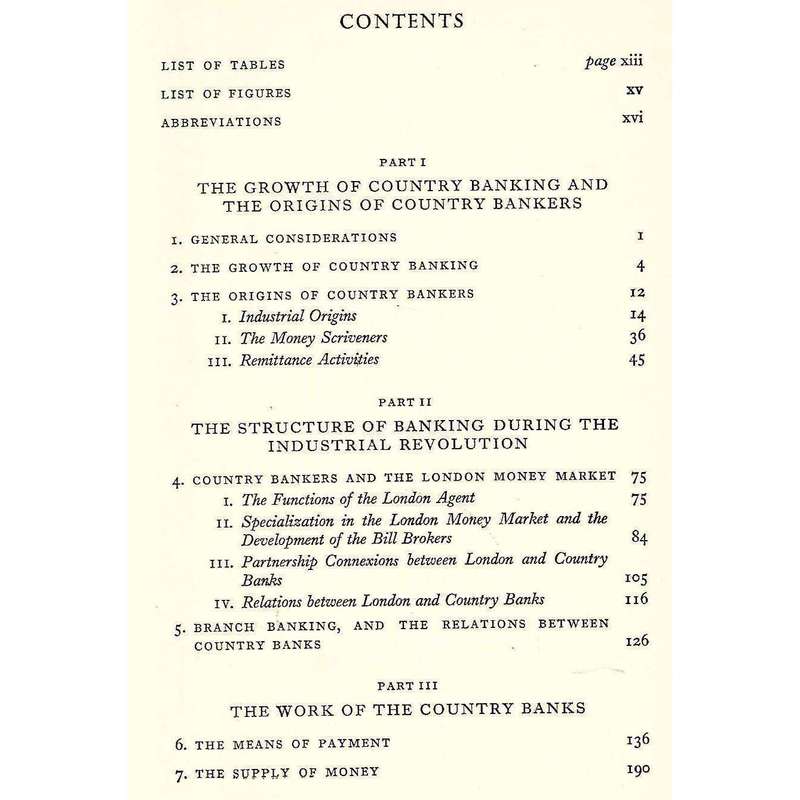 Country Banking in the Industrial Revolution | L. S. Pressnell