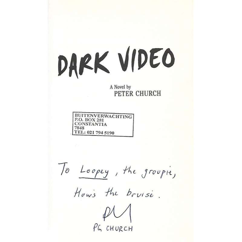 Dark Video (Inscribed by Author) | Peter Church