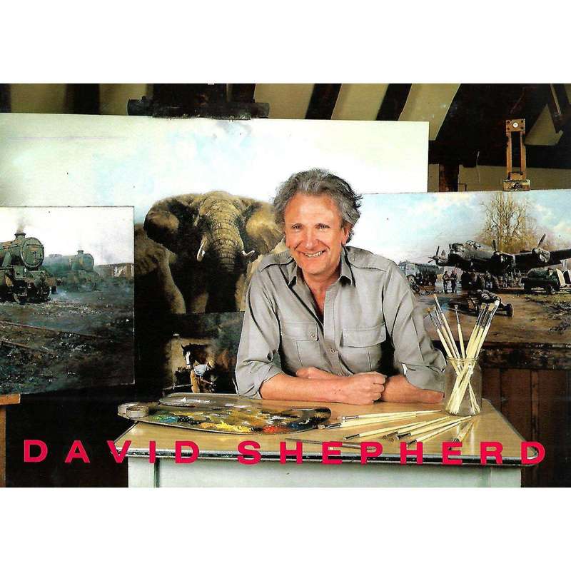 David Shepherd: The Artist's Private Collection of Paintings (Invitation to the Exhibition)