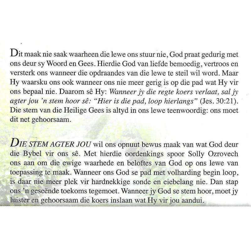Die Stem Agter Jou | Solly Ozrovech