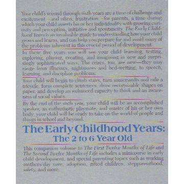 Early Childhood Years: The 2 to 6 Year Old: The Princeton Center for Infancy and Early Childhood ...