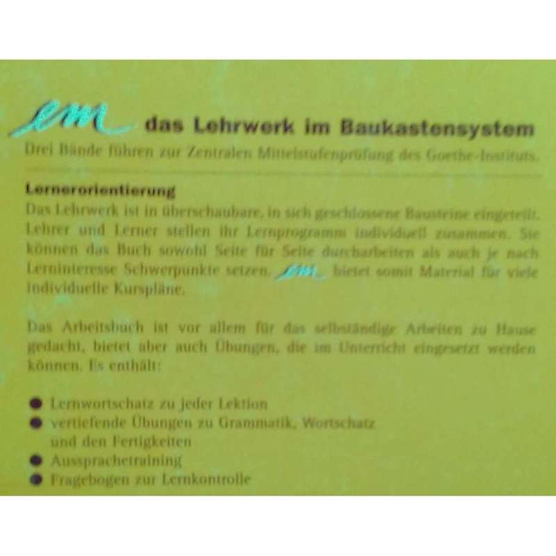 EM Hauptkurs: Deutsch als Fremdsprache fur die Mittlestufe (Arbeitsbuch) | Michaela Perlman-Balme...